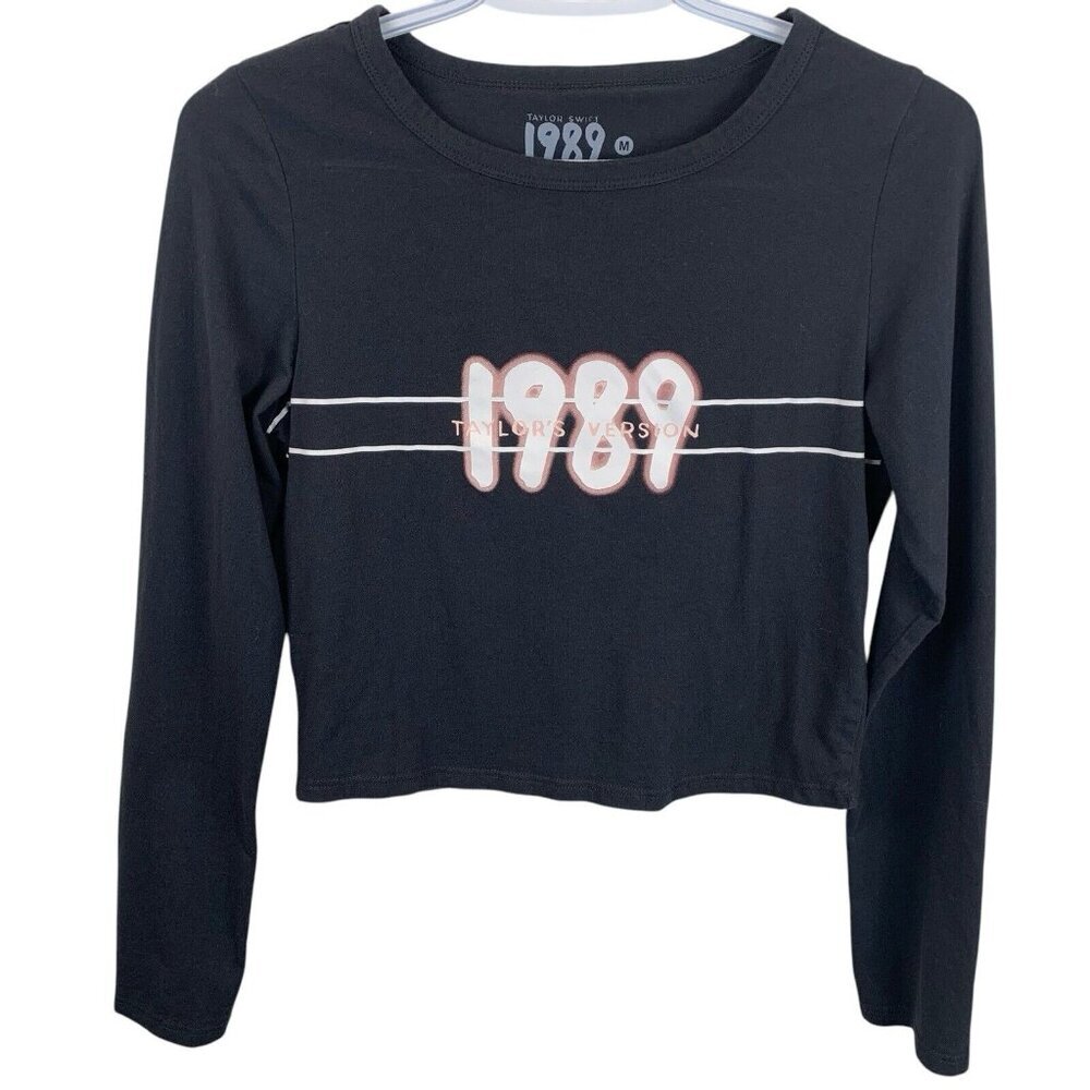 Taylor Swift Black 1989 Long Sleeve Tee